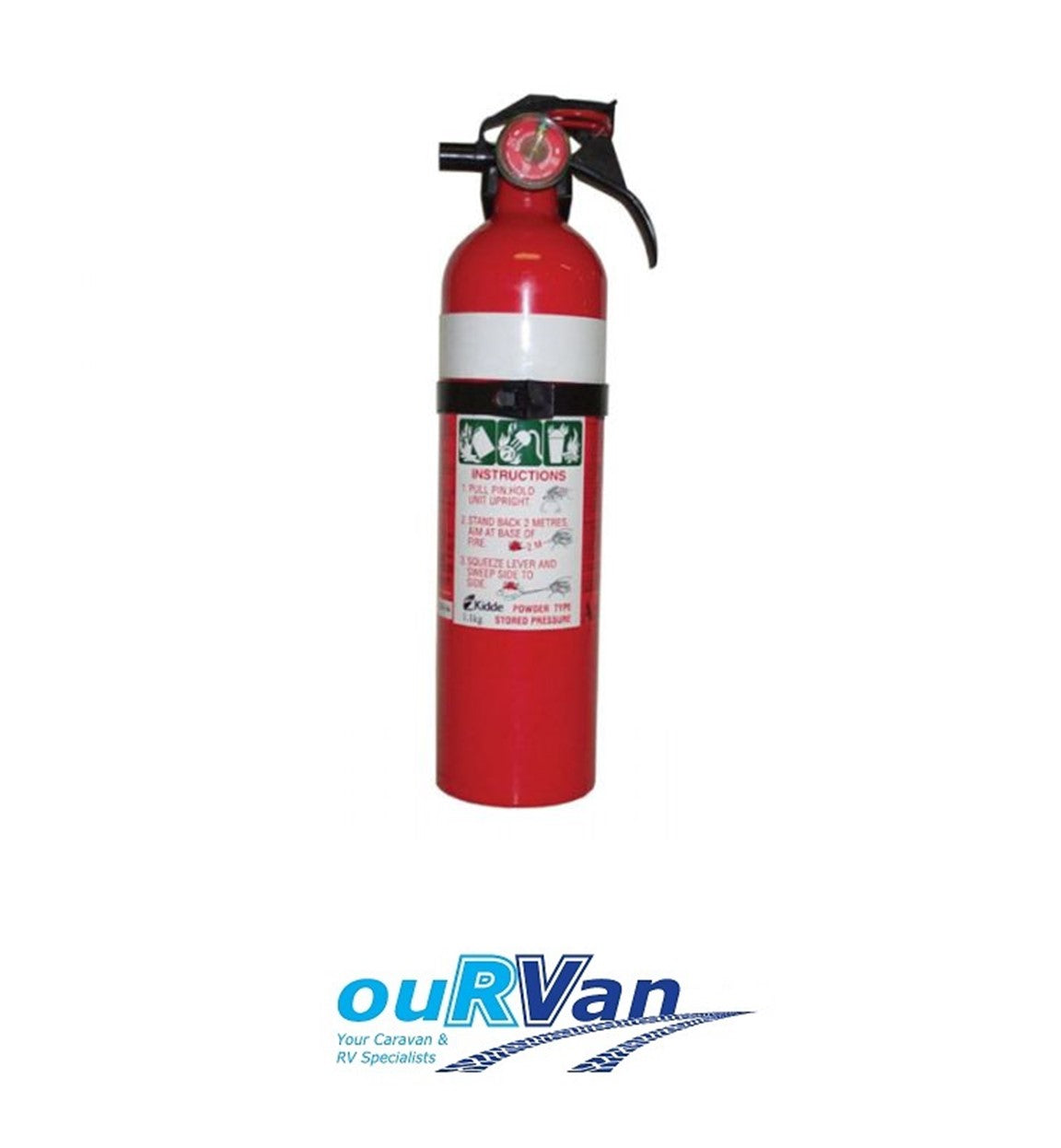 Fire Extinguisher 1kg 000348