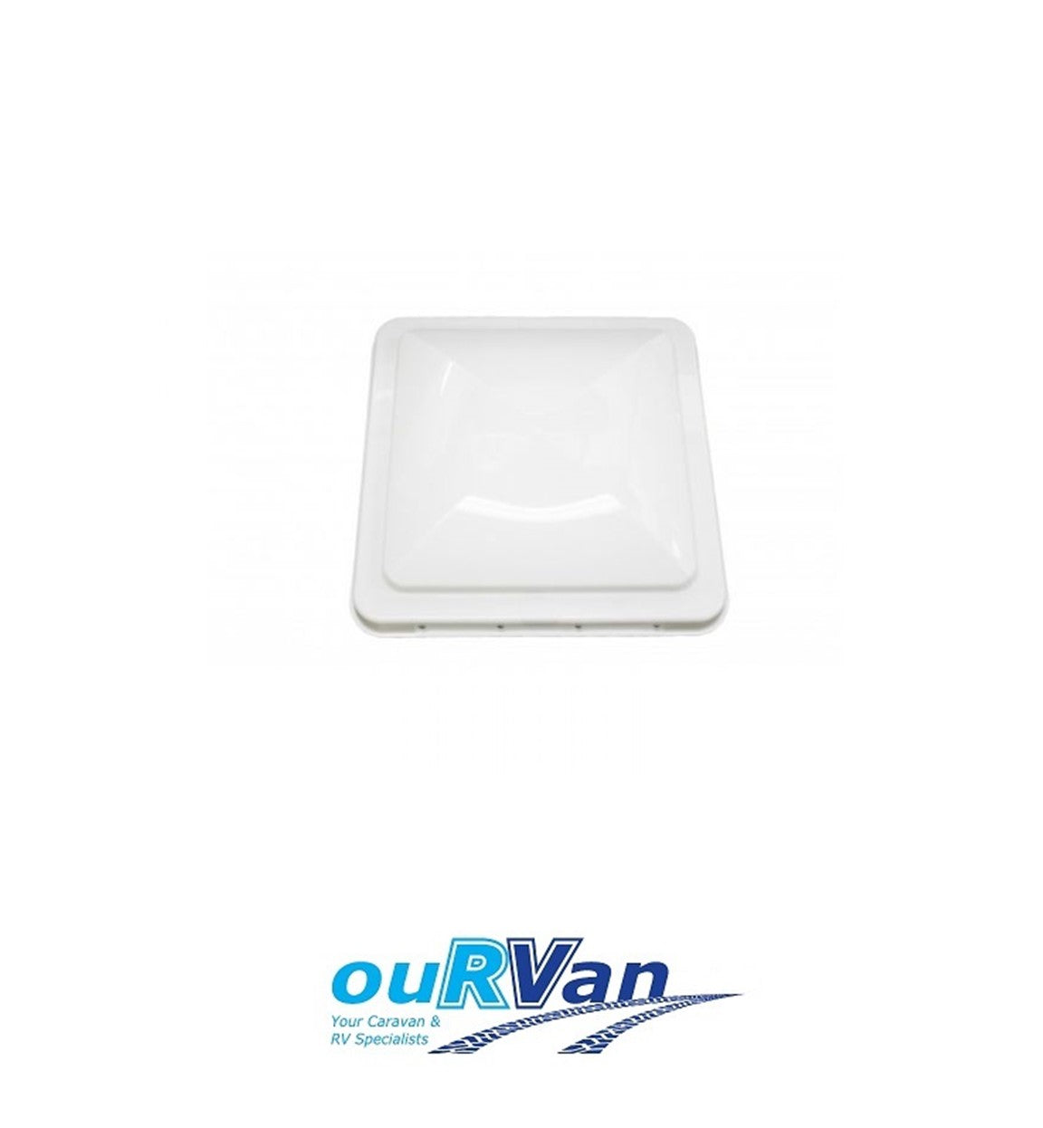 Caravan Vent Lid White Suit Elixir With Pin Hinge 14" RV Parts 008592