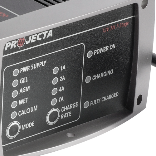 PROJECTA 12V BATTERY CHARGER POWER SUPPLY 7AMP 7 STAGE MULTI CHEMISTRY