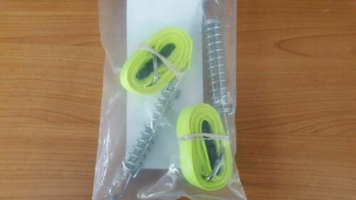 2x Awning Storm Tie Down Straps Supapeg