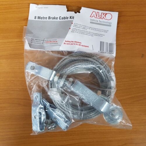 New Alko Handbrake Cable Kit Genuine Part 323025 Caravan Trailer Galvanized