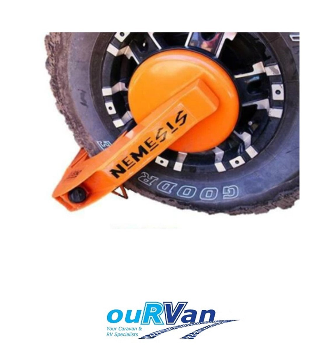 Fullstop™ Nemesis V3 Wheel Lock Off Road Clamp Caravan 450-06064