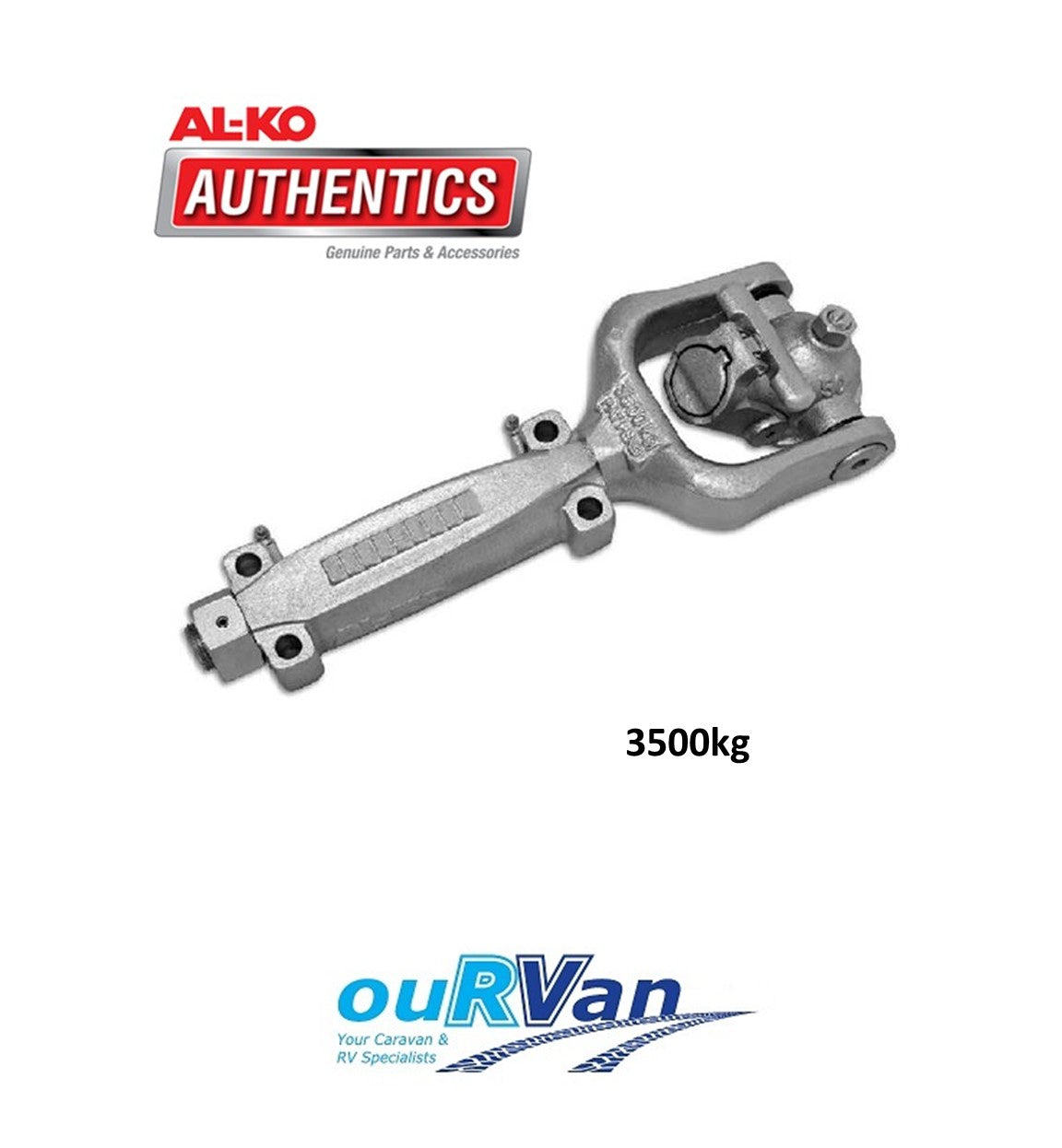 Alko 3500kg Off Road Coupling-Suit 50mm Ball