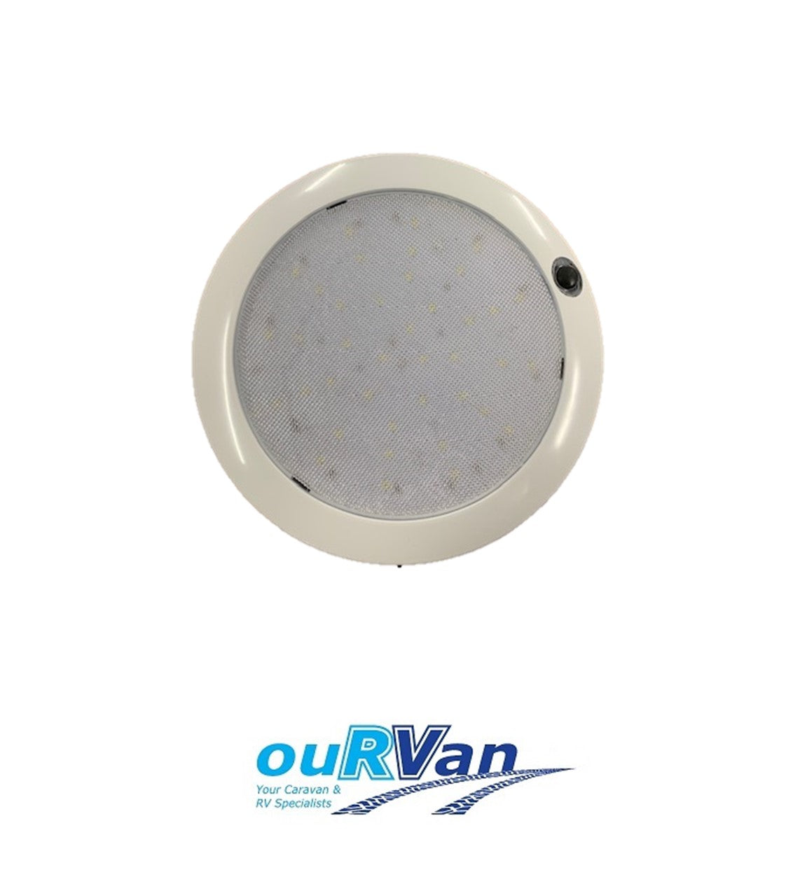 Led Light Round White With Switch 180mm