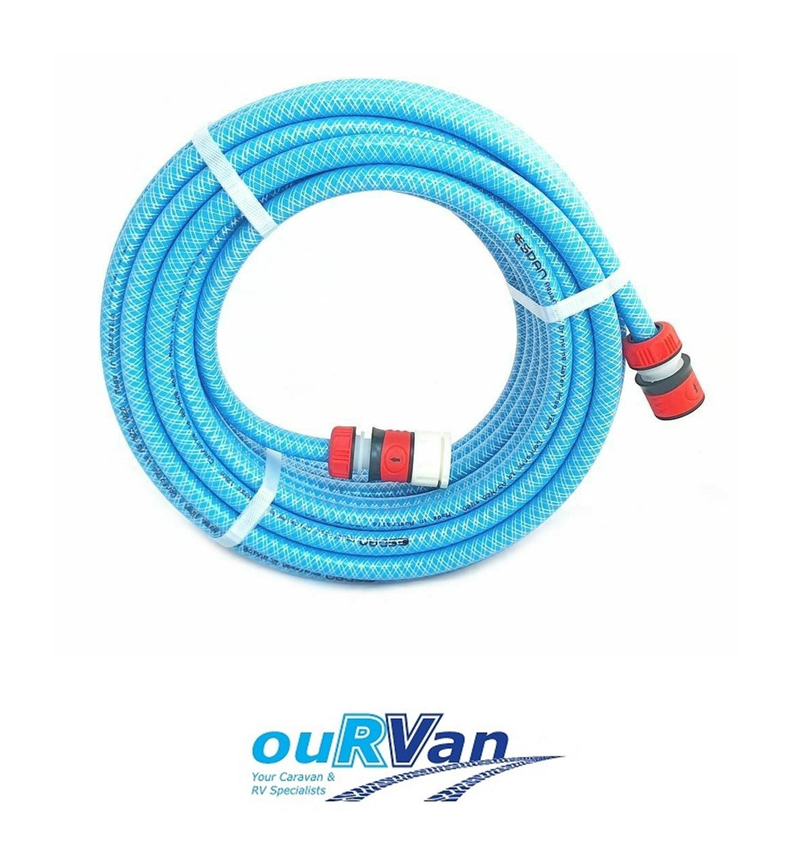 Drinking Water Hose With Fittings 20m X 12mm